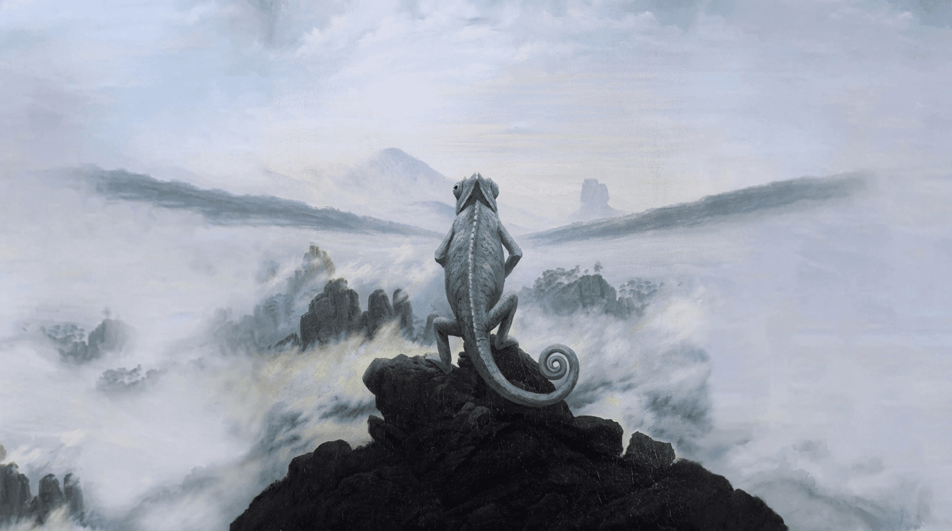 Wanderer above the Sea of Fog — Camaleón