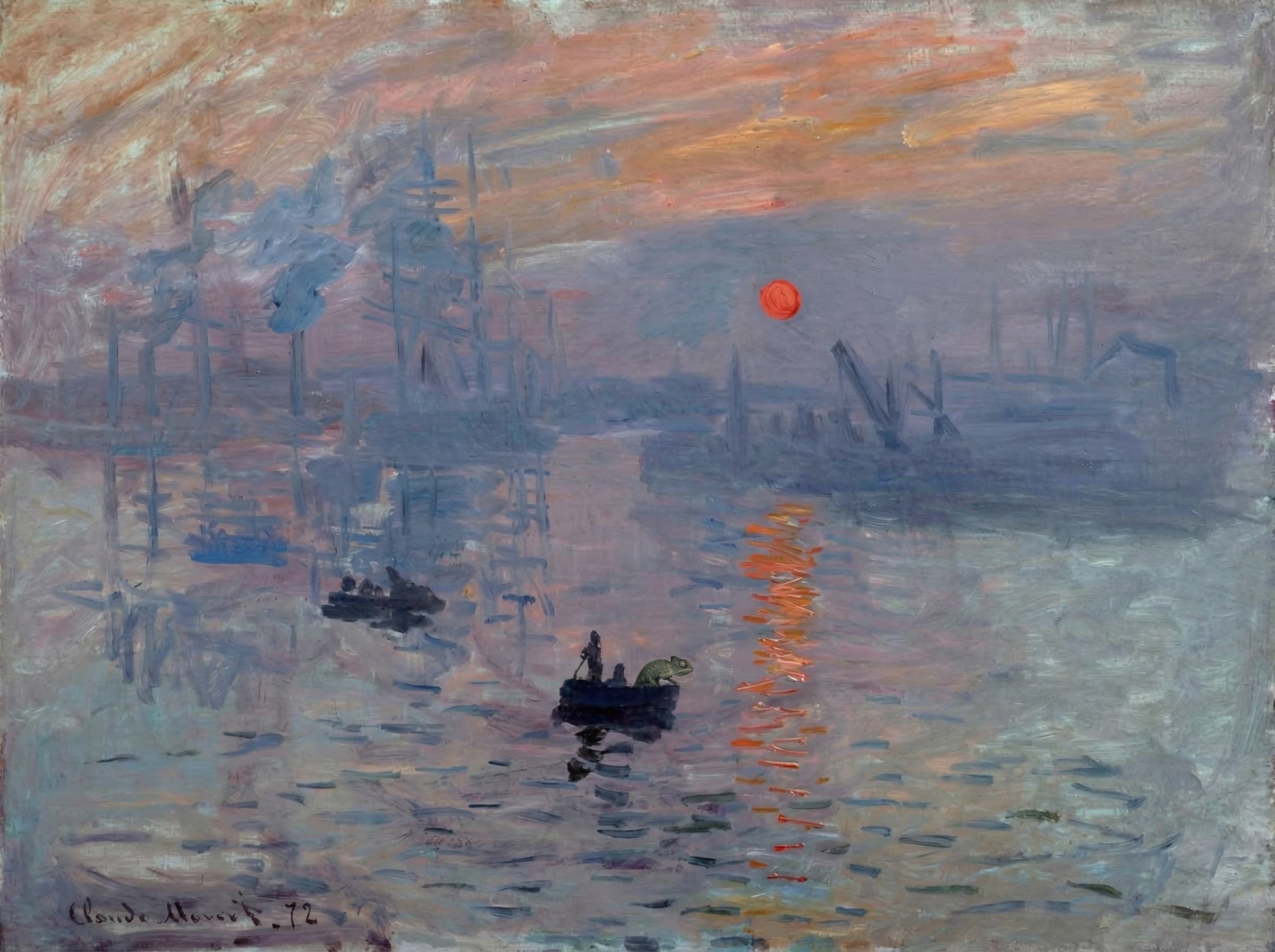Impression, soleil levant — Claude Monet